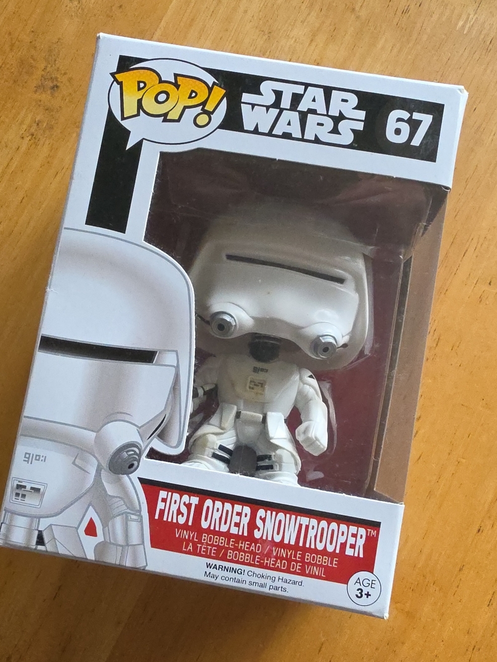 3/$10 Star Wars #67 First order snowtrooper Funko pop